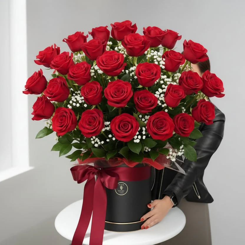 Valentine's Red Roses Love You A Million - Flower Delivery Melbourne