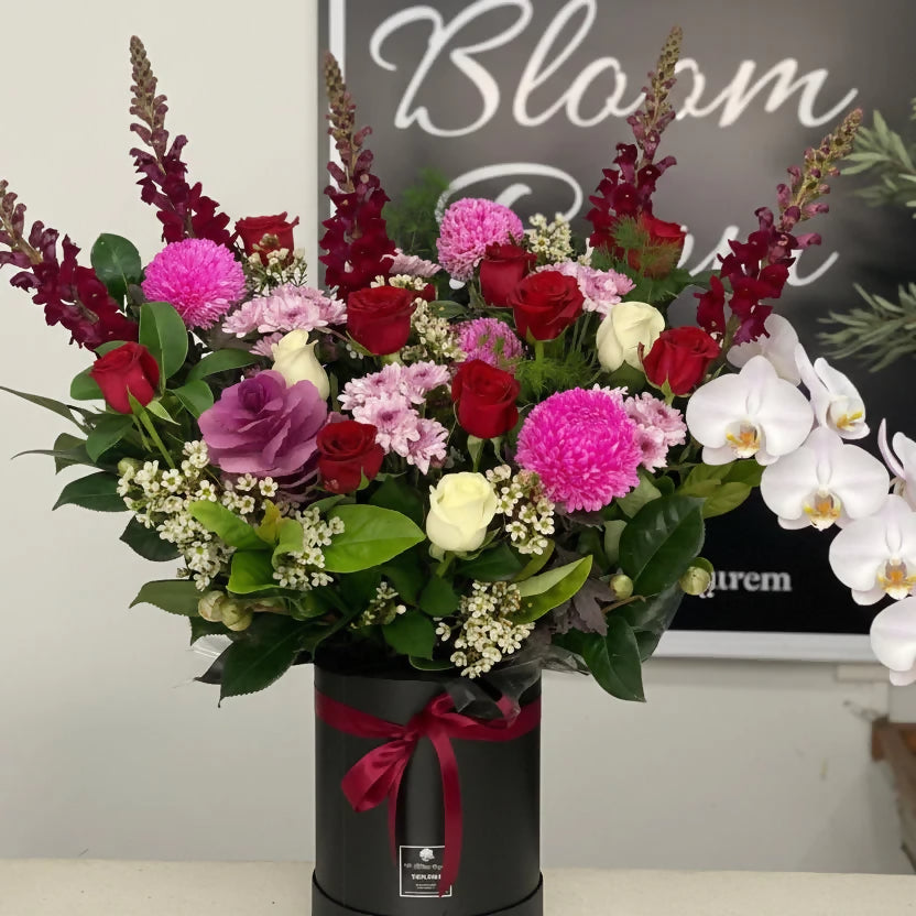 Premium Black Dior Arrangement - Flower Delivery Melbourne