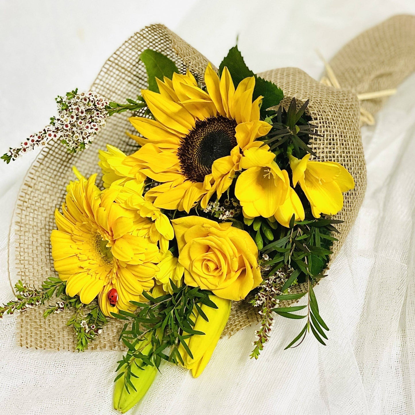 Same Day Flower Delivery - Mini Sunshine - Naz Flowers and Gifts