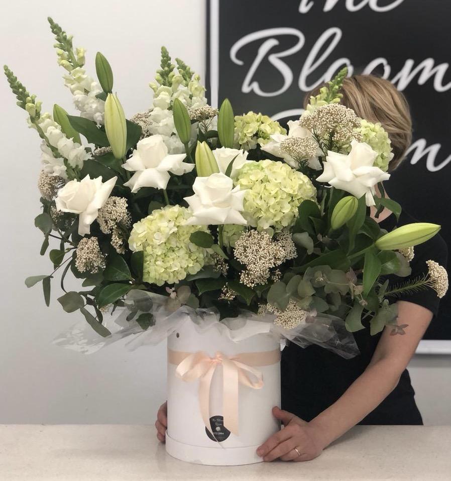 Same Day Flower Delivery - White Wonderland - Naz Flowers and Gifts