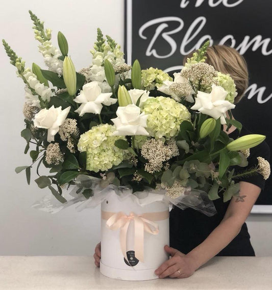 Same Day Flower Delivery - White Wonderland - Naz Flowers and Gifts