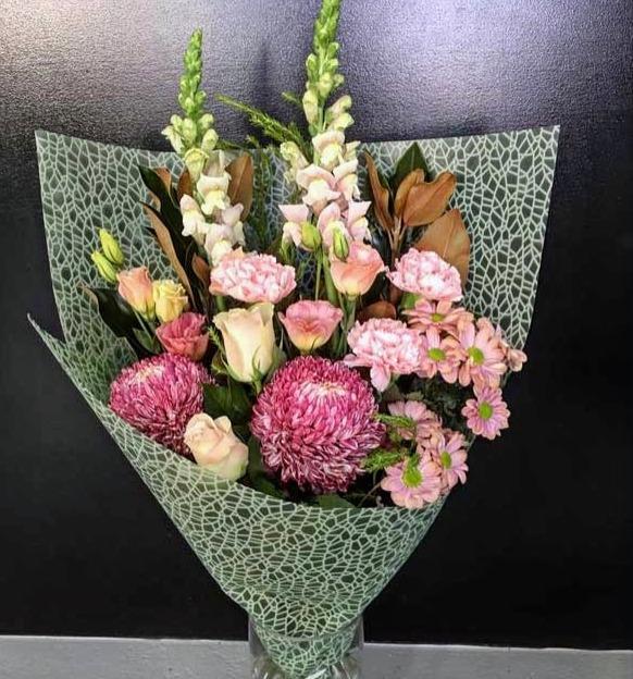 Same Day Flower Delivery - Mixed Blush Beauty - Naz Flowers and Gifts