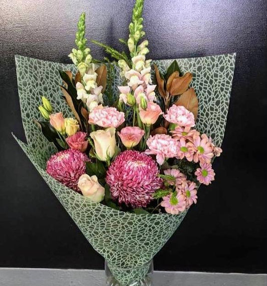 Same Day Flower Delivery - Mixed Blush Beauty - Naz Flowers and Gifts