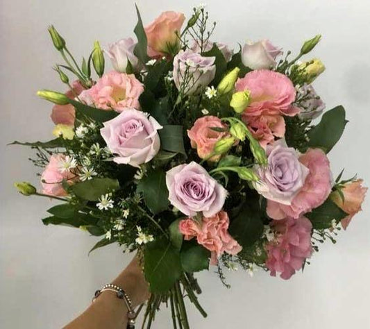 Same Day Flower Delivery - Bunch of Blush - Naz Flowers and Gifts