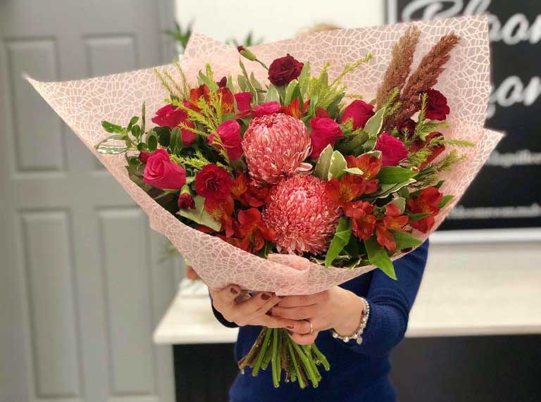 Same Day Flower Delivery - Bright Lush - Naz Flowers and Gifts