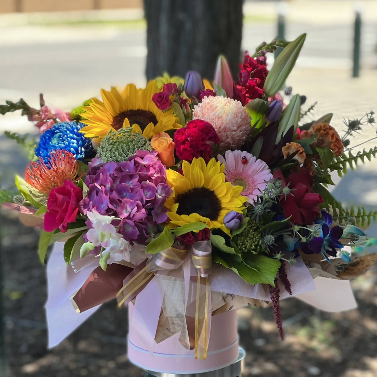Enchanted Garden Hat Box