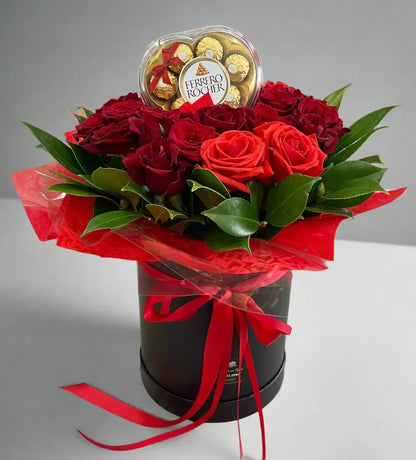  The Red Roses Dior Arrangement - Flower Delivery Melbourne