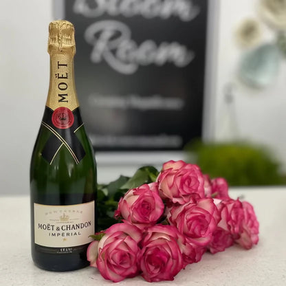  Moet & Roses - Flower Delivery Melbourne