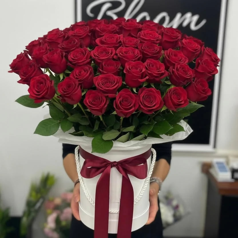  Valentine's Red Roses Love You A Million - Flower Delivery Melbourne