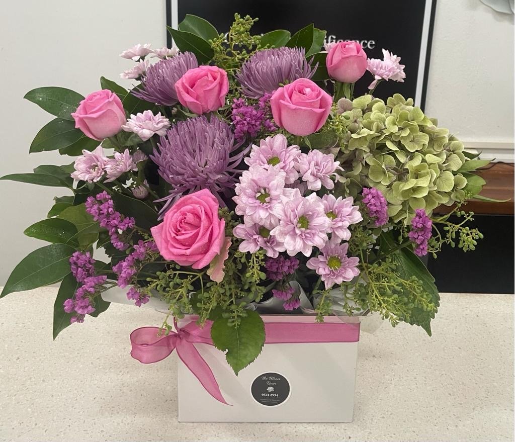Same Day Flower Delivery - Lilac Dream Box - Naz Flowers and Gifts