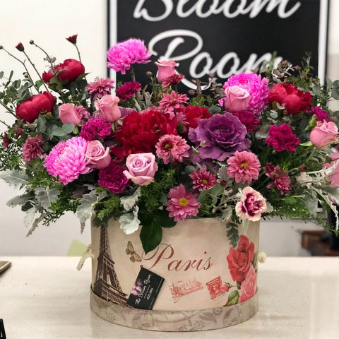 Paris Box - Boxed Flower Arrangements