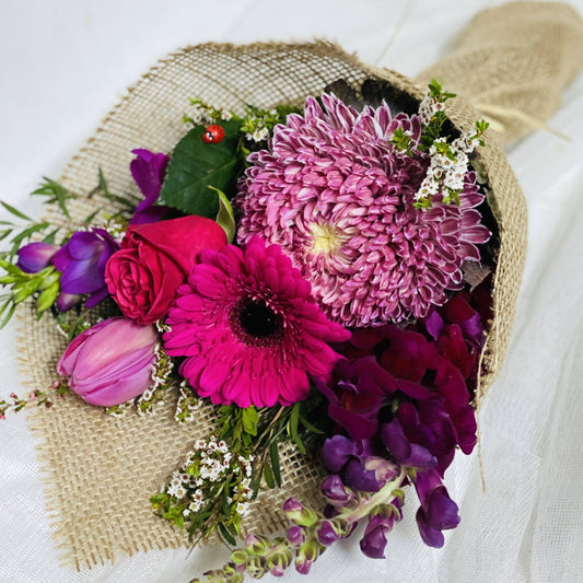 Same Day Flower Delivery - Mini Fuchsia - Naz Flowers and Gifts